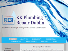 Tablet Screenshot of plumbingrepairdublin.com